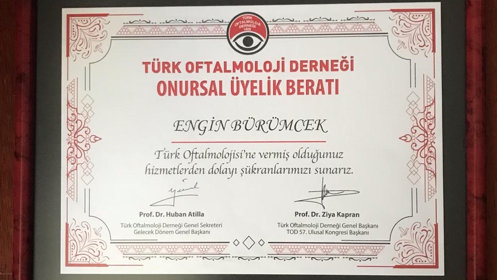  57. Ulusal Oftalmoloji Kongresi